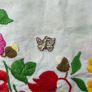 Sterling Silver 925 Butterfly w/ CZ Crystals (2 for $30)